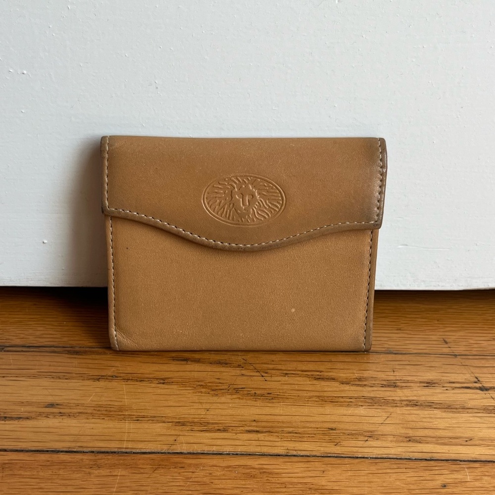 Vintage Anne Klein by St Thomas Bifold Leather Wallet